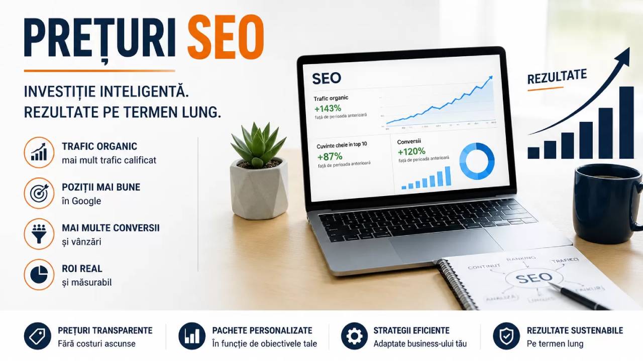 Cat costa serviciile de optimizare SEO in Romania, preturi 2026 