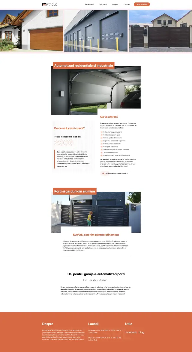 Servicii Web Design Creare Site Web De Prezentare